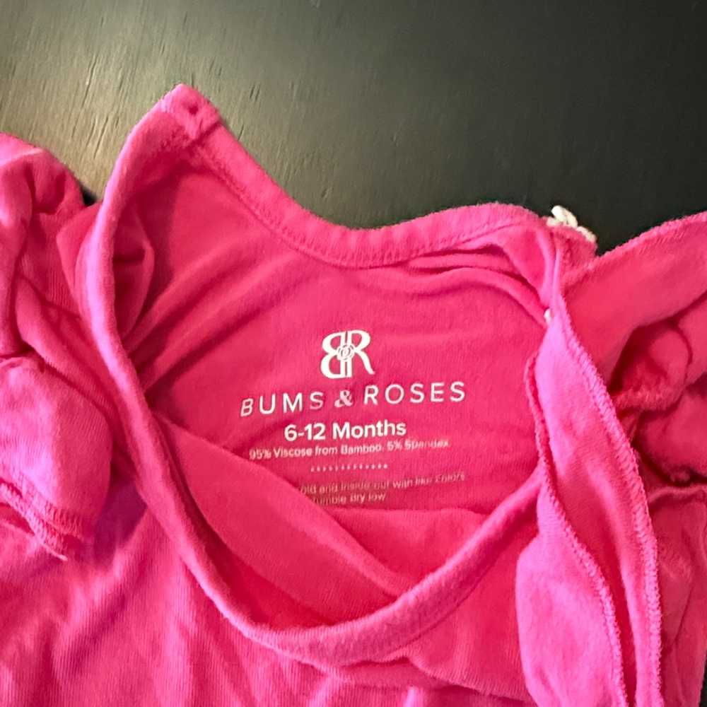 Pink Ruffled Kids Dress - Picture 5 of 5